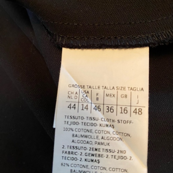 Max Mara black tuxedo jumpsuit - Picture 7 of 7